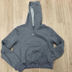 Nike crop center swoosh hoodie🔥